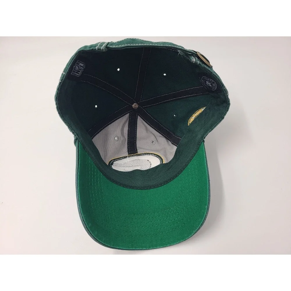 Green Bay Packers 47 Brand Strapback Adjustable Hat Cap Men Women NFL Gray Green